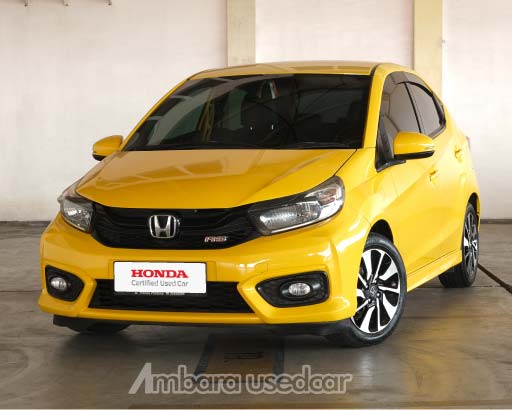 BRIO RS 2018 KUNING BEKAS